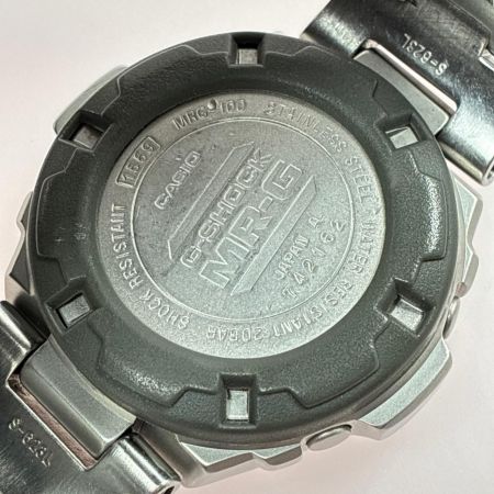 CASIO カシオ G-SHOCK MR-G デジタル MRG-100 シルバー クォーツ メンズ 腕時計