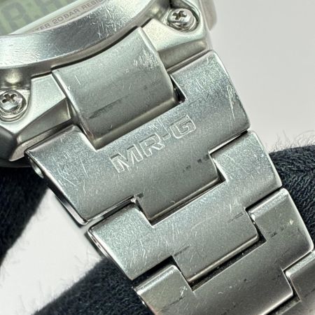 CASIO カシオ G-SHOCK MR-G デジタル MRG-100 シルバー クォーツ メンズ 腕時計