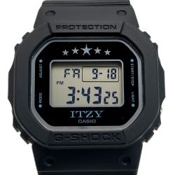 CASIO カシオ G-SHOCK ITZY コラボレーションモデル GMD-S5610IT-1JR ブラック クォーツ 腕時計 箱有 Aランク