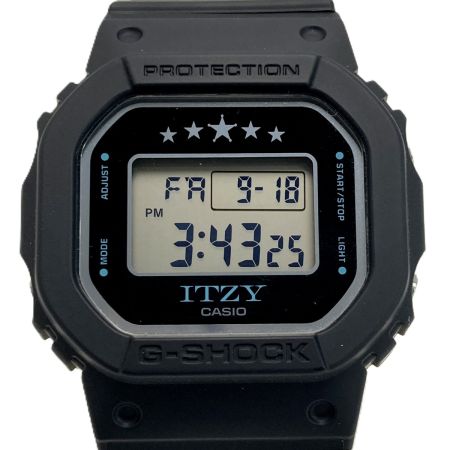 CASIO カシオ G-SHOCK ITZY コラボレーションモデル GMD-S5610IT-1JR ブラック クォーツ 腕時計 箱有