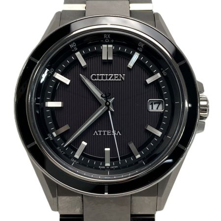 CITIZEN シチズン アテッサ ACTライン CB3030-76E ブラック 電波ソーラー メンズ 腕時計 ATTESA