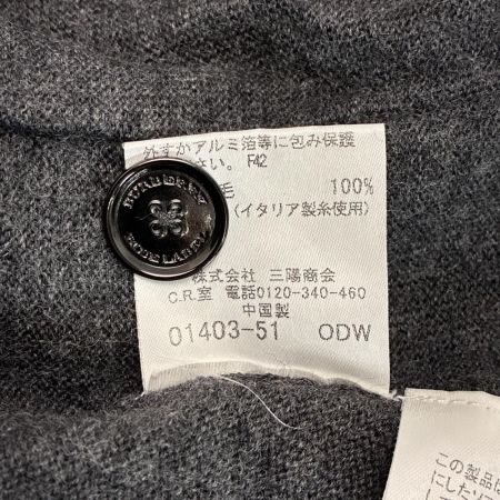 BURBERRY BLUE LABEL バーバリーブルーレーベル ニット 半袖 SIZE 38 FBF53-512-08 グレー レディース