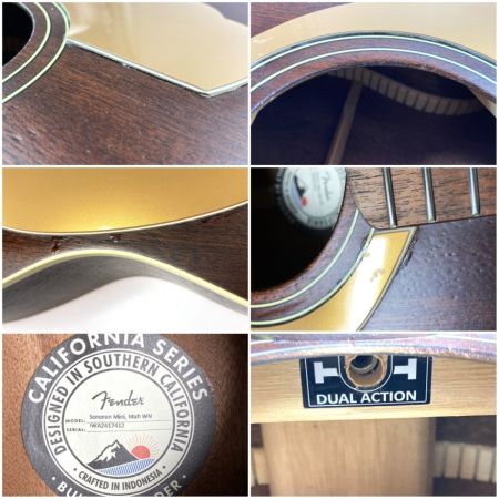 FENDER ミニアコースティック Sonoran mini Mah WN