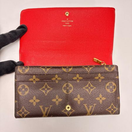 LOUIS VUITTON ルイヴィトン モノグラム  ポルトフォイユ サラ アニマルプリント ホリデイコレクション M63424 長財布