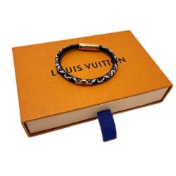 LOUIS VUITTON ルイヴィトン ブレスレット LVコンフィデンシャル バイカラー 箱・布袋付 Bランク