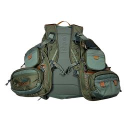 fishpond フィッシュポンド リッジラインテックパック フィッシングベスト 15L オリーブ Bランク