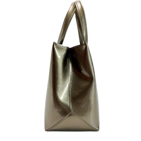 LOUIS VUITTON ルイヴィトン ヴェルニ ウィルシャー M91627 グリーン トートバッグ 