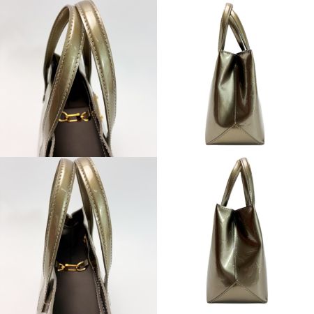 LOUIS VUITTON ルイヴィトン ヴェルニ ウィルシャー M91627 グリーン トートバッグ 