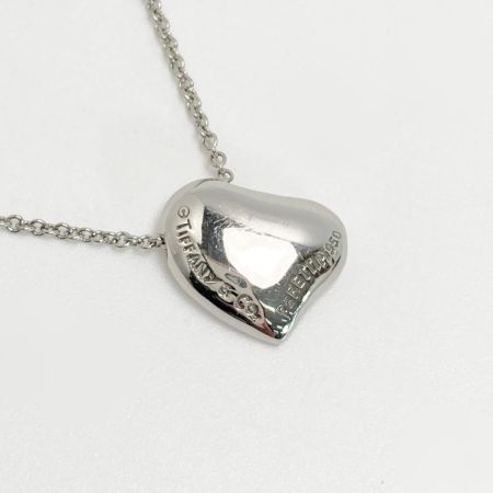Tiffany & Co. ティファニー エルサ・ペレッティ フルハート ネックレス Pt950 ペンダント
