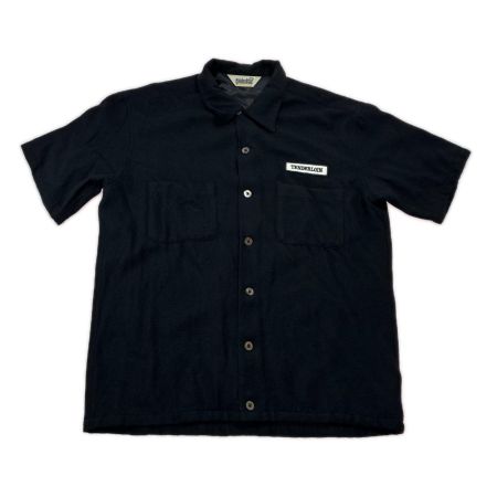 TENDERLOIN テンダーロイン T-WOOL SHT ANGORA 半袖シャツ SIZE L メンズ ブラック