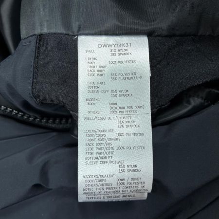 DESCENTE デサント スキーウェア ジャケット サイズ O DWWYGK31 ブラック×イエロー レディース