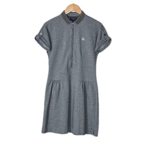 BURBERRY GOLF ワンピース 半袖 SIZE 1 E6J77-445-08 グレー レディース