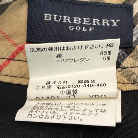 BURBERRY GOLF パンツ サイズ 7号 BGF06-704-09 ブラック レディース