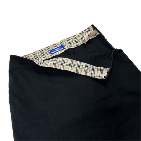 BURBERRY BLUE LABEL バーバリーブルーレーベル スカート 台形スカート SIZE 36 FLF11-504 ブラック レディース