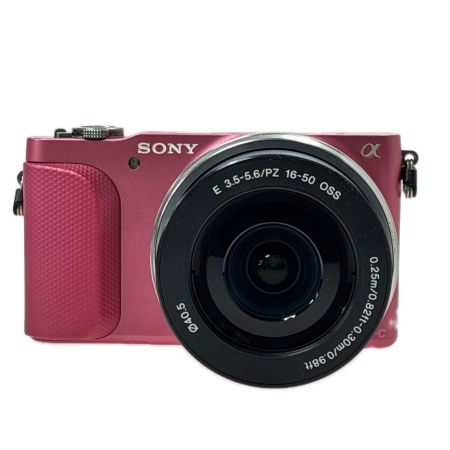 SONY ソニー ミラーレス一眼 α NEX-3NL ピンク パワーズームレンズキット 箱付き
