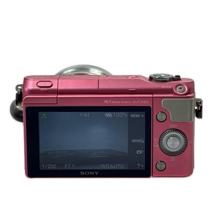 SONY ソニー ミラーレス一眼 α NEX-3NL ピンク パワーズームレンズキット 箱付き