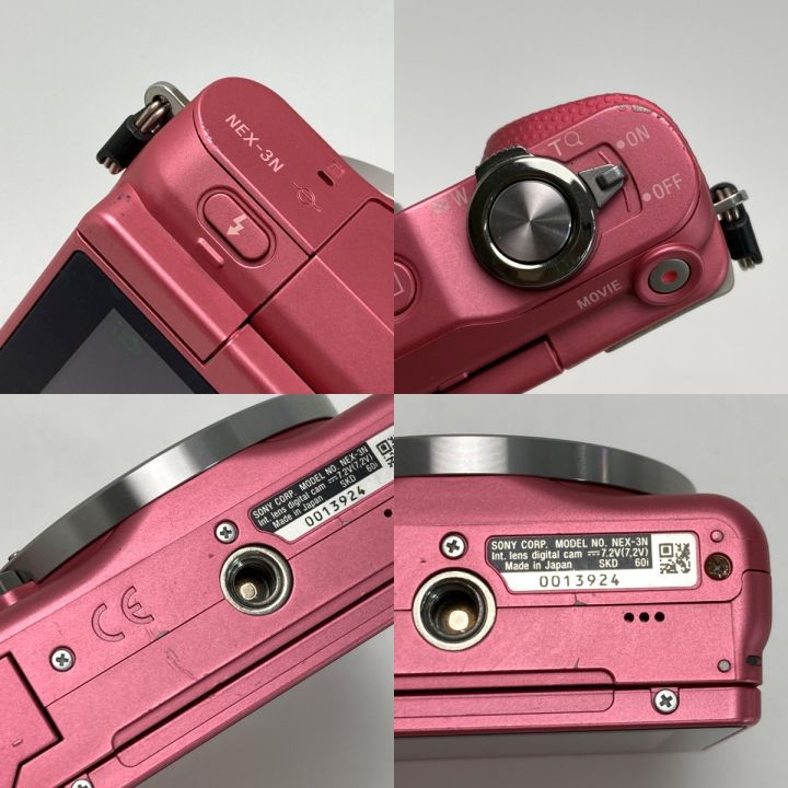 SONY ソニー ミラーレス一眼 α NEX-3NL ピンク パワーズームレンズ