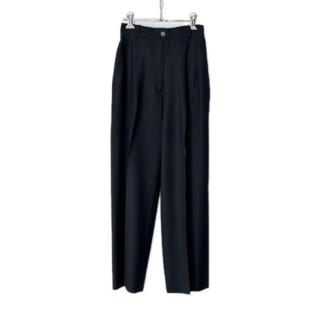 CHANEL シャネル スラックス パンツ SIZE 34 P11137V06489 ブラック レディース