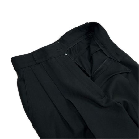 CHANEL シャネル スラックス パンツ SIZE 34 P11137V06489 ブラック レディース