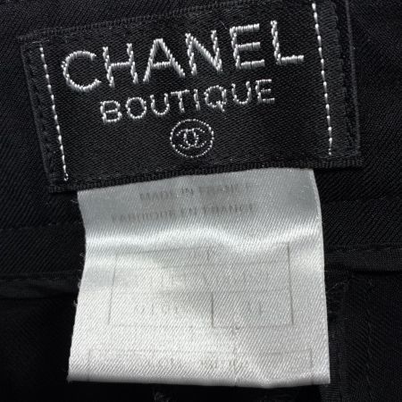 CHANEL シャネル スラックス パンツ SIZE 34 P11137V06489 ブラック レディース