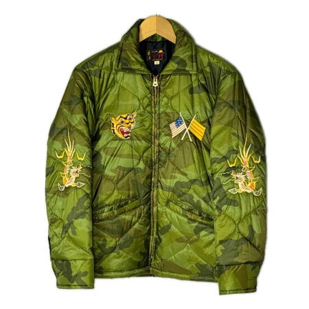 テーラー東洋 ベトジャン キルティングジャケット ベトナムライナージャケット SIZE S TT13675 グリーン メンズ
