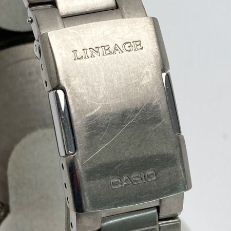 CASIO カシオ リニエージ LIW-M610TDS ブラック 電波ソーラー メンズ 腕時計 LINEAGE