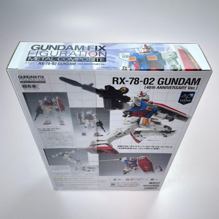 BANDAI GUNDAM FIX FIGU METAL COMPOSITE ＃1017 RX-78-02 ガンダム 40周年記念Ver. 未開封