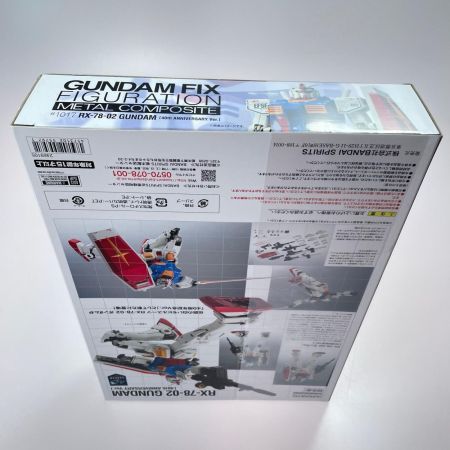 BANDAI GUNDAM FIX FIGU METAL COMPOSITE ＃1017 RX-78-02 ガンダム 40周年記念Ver. 未開封