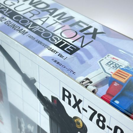 BANDAI GUNDAM FIX FIGU METAL COMPOSITE ＃1017 RX-78-02 ガンダム 40周年記念Ver. 未開封