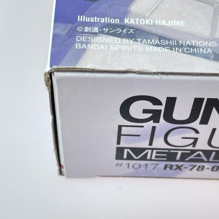 BANDAI GUNDAM FIX FIGU METAL COMPOSITE ＃1017 RX-78-02 ガンダム 40周年記念Ver. 未開封