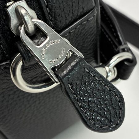 COACH コーチ ワーナー クロスボディ バッグ CW218 ブラック ショルダーバッグ レザー