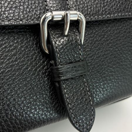 COACH コーチ ワーナー クロスボディ バッグ CW218 ブラック ショルダーバッグ レザー