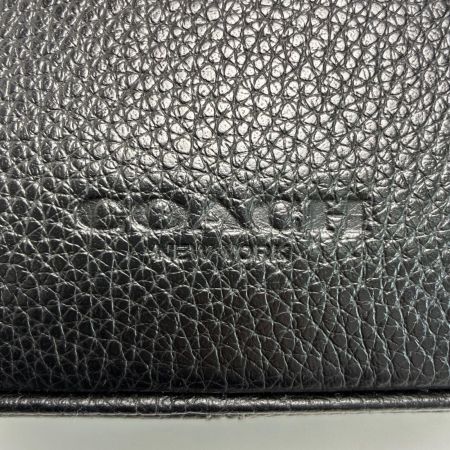 COACH コーチ ワーナー クロスボディ バッグ CW218 ブラック ショルダーバッグ レザー
