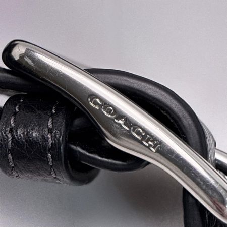 COACH コーチ ワーナー クロスボディ バッグ CW218 ブラック ショルダーバッグ レザー