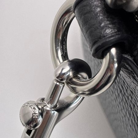 COACH コーチ ワーナー クロスボディ バッグ CW218 ブラック ショルダーバッグ レザー