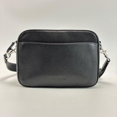 COACH コーチ ワーナー クロスボディ バッグ CW218 ブラック ショルダーバッグ レザー