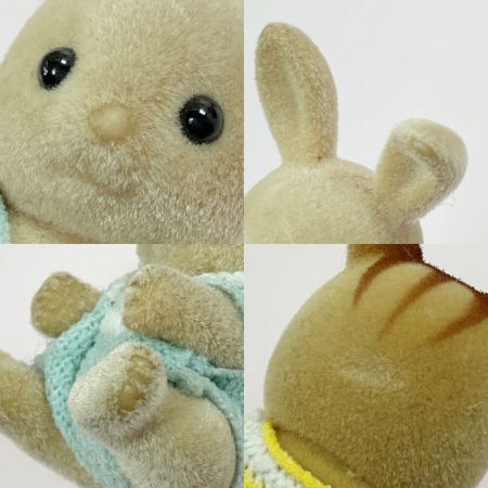シルバニアファミリー コ-22赤ちゃん広場の大きな樹のお家/コ-29赤ちゃん広場のパーティセット/赤ちゃん3体