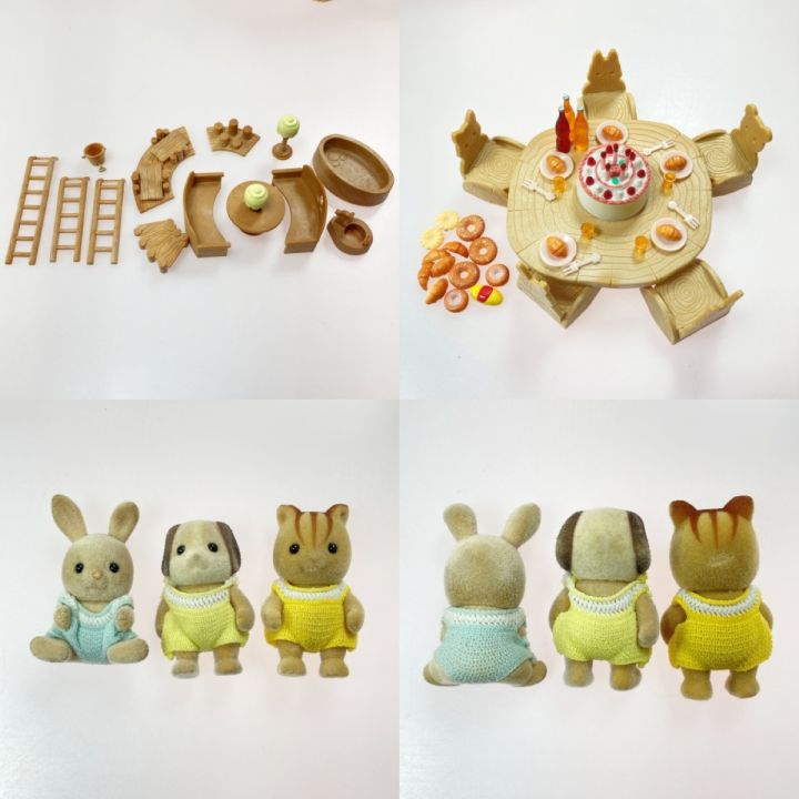 シルバニアファミリー コ-22赤ちゃん広場の大きな樹のお家/コ-29