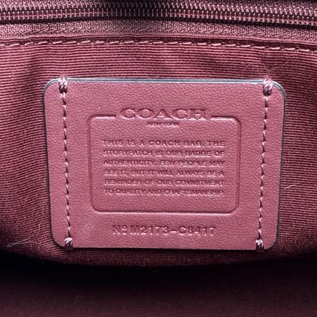 COACH コーチ デンプシー トート22 シグネチャー C8417 ブラック 2WAY トートバッグ ショルダーバッグ