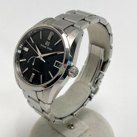 SEIKO セイコー グランドセイコー ヘリテージコレクション 9R65-0DY0 ブラック スプリングドライブ メンズ 腕時計 箱有