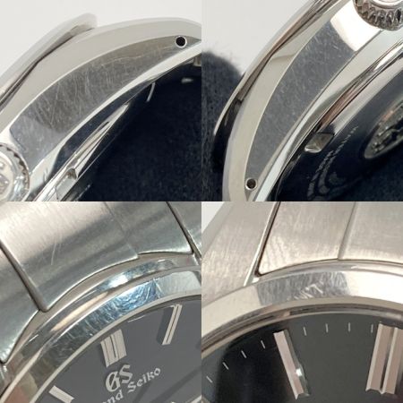 SEIKO セイコー グランドセイコー ヘリテージコレクション 9R65-0DY0 ブラック スプリングドライブ メンズ 腕時計 箱有