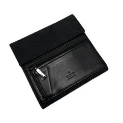 GUCCI グッチ ジャンボGG 2つ折り財布 035.0959.2138 ブラック キャンバス×レザー Bランク