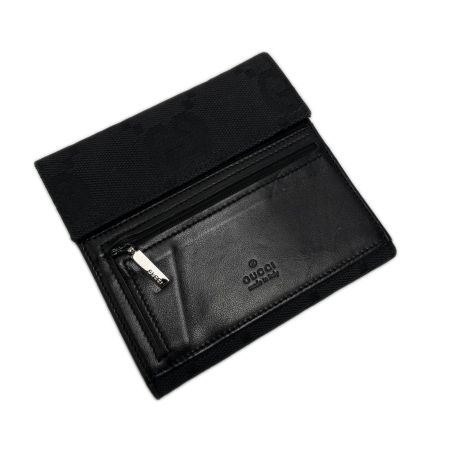 GUCCI グッチ ジャンボGG 2つ折り財布 035.0959.2138 ブラック キャンバス×レザー