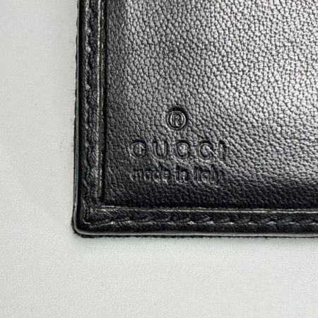 GUCCI グッチ ジャンボGG 2つ折り財布 035.0959.2138 ブラック キャンバス×レザー