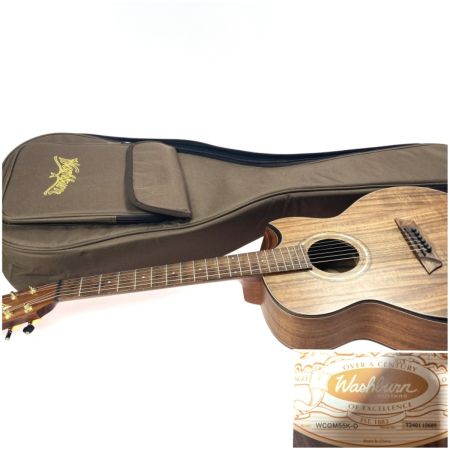 Washburn ワッシュバーン アコースティックギター WCGM55K-D ソフトケース付 ジャンク品