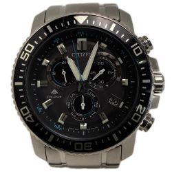 CITIZEN シチズン エコドライブ E610-S062926 ブラック 電波ソーラー メンズ 腕時計 Eco-Drive Cランク
