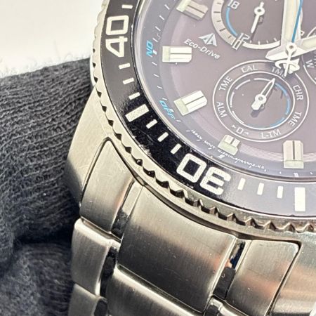 CITIZEN シチズン エコドライブ E610-S062926 ブラック 電波ソーラー メンズ 腕時計 Eco-Drive