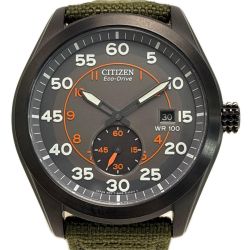 CITIZEN シチズン エコドライブ ミリタリー B690-S086736 ブラック ソーラー メンズ 腕時計 Eco-Drive Bランク
