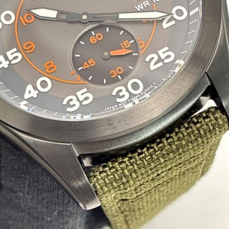 CITIZEN シチズン エコドライブ ミリタリー B690-S086736 ブラック ソーラー メンズ 腕時計 Eco-Drive