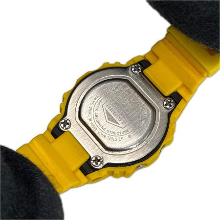 CASIO カシオ CASIO G-SHOCK nano DWN-5600-9JR イエロー クォーツ ラバー リングウォッチ  箱 袋有